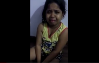 भारतीय सेना के जवान शहीद हुएं तो, रोती हुई मासूम बच्ची का गुस्सा वीडियो में देखिये